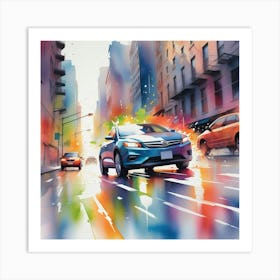 Car Art 63 Art Print