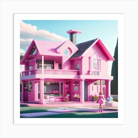 Barbie Dream House (276) Art Print