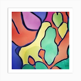 Abstract Painting 1 Art Print