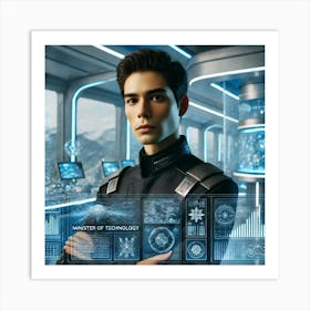 Minister Of Technology Skybreak Dominion Art Print