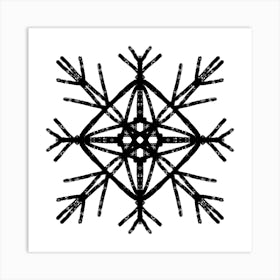 Snowflake 16 Art Print