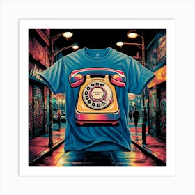 A Vibrant And Retro Illustration Of A T Shirt Feat Gsm8mpgarjm5n2gxyl Phq Nfuh8ao3qii7qxaaa Pica Art Print