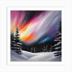 Aurora Borealis 127 Art Print