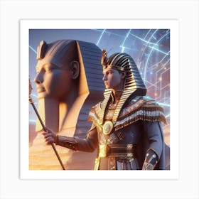 Egyptian Pharaoh 6 Art Print