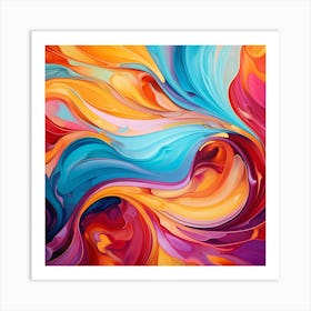 Abstract Painting 67 Art Print