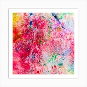 Abstract Watercolor Painting 14 Art Print