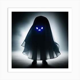 Ghost In The Dark 4 Art Print