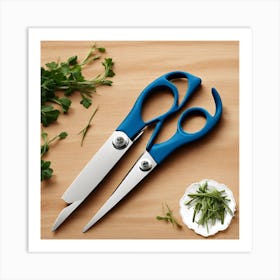 Pair Of Scissors Art Print