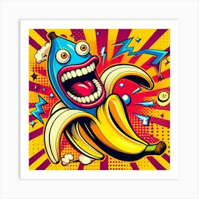 Pop Banana Art Print