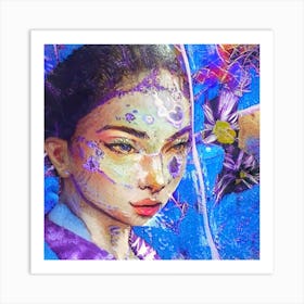 Asian Girl Art Print