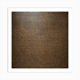 Photography Backdrop PVC brown painted pattern 20 Art Print