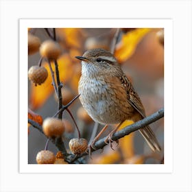 Pretty Wren Art Print