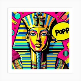 Pop Pharaoh Rameshenka Art Print