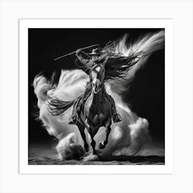 'Horse Rider' Art Print