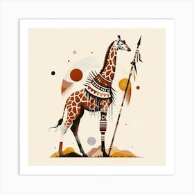 Giraffe Art Print