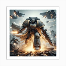 Warhammer 40k 5 Art Print