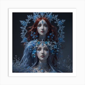 Ice Princess 1 Art Print