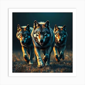 Wild Animal Creative Portrait 70 Art Print