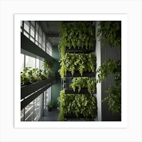 Vertical Garden 1 Art Print