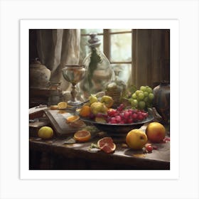 Still life art Art Print