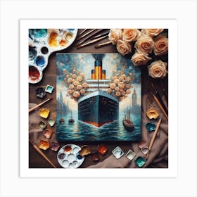 Titanic 5 Art Print