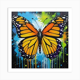 Monarch Butterfly 6 Art Print