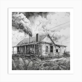 House In The Woods 3 Art Print