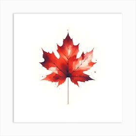 Canadian Maple Leaf Art Print