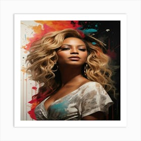 Beyonce Art Print
