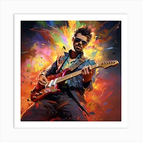 ROCK IDOL Art Print