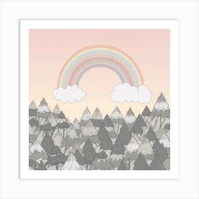 Rainbow In The Sky Art Print