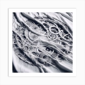 Fabric Of Time Art Print