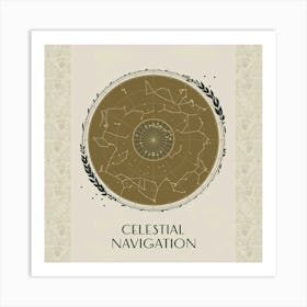 Celestial Map Art Print