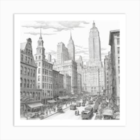 New York City 4 Art Print