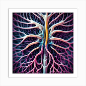 Human Nervous System 2 Art Print