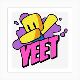 Yeet Logo Art Print