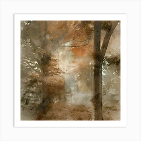 Walk In The Woods 1 Art Print