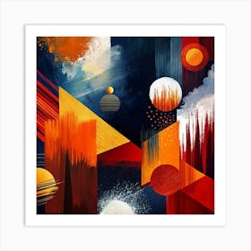 Abstract Painting 165 Art Print