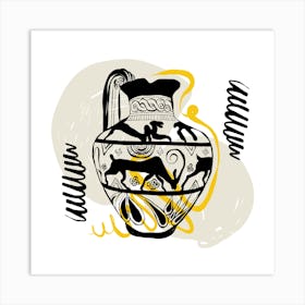 Greek Vase Art Print