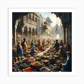 Spice Market Art Print