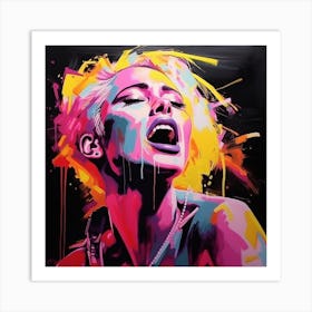 Miley Cyrus Art Print