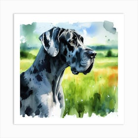 Great Dane Art Print