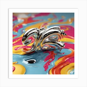 Abstract Painting 2 Art Print