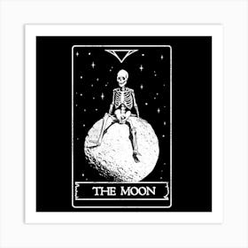 The Moon - Death Skull Gift 1 Art Print