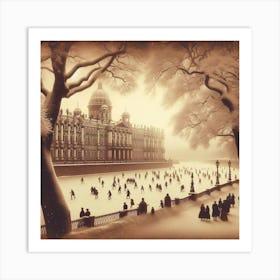 St Petersburg In Winter Art Print