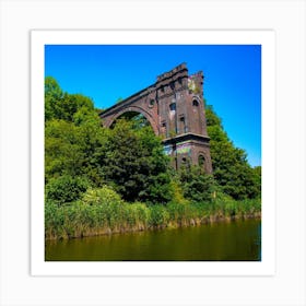 Old Railway Bridge Art Print