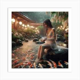 Koi Fish 9 Art Print