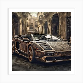 Lamborghini 1 Art Print