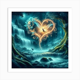 Fairy Heart Art Print