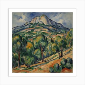 Mont Blanc Art Print